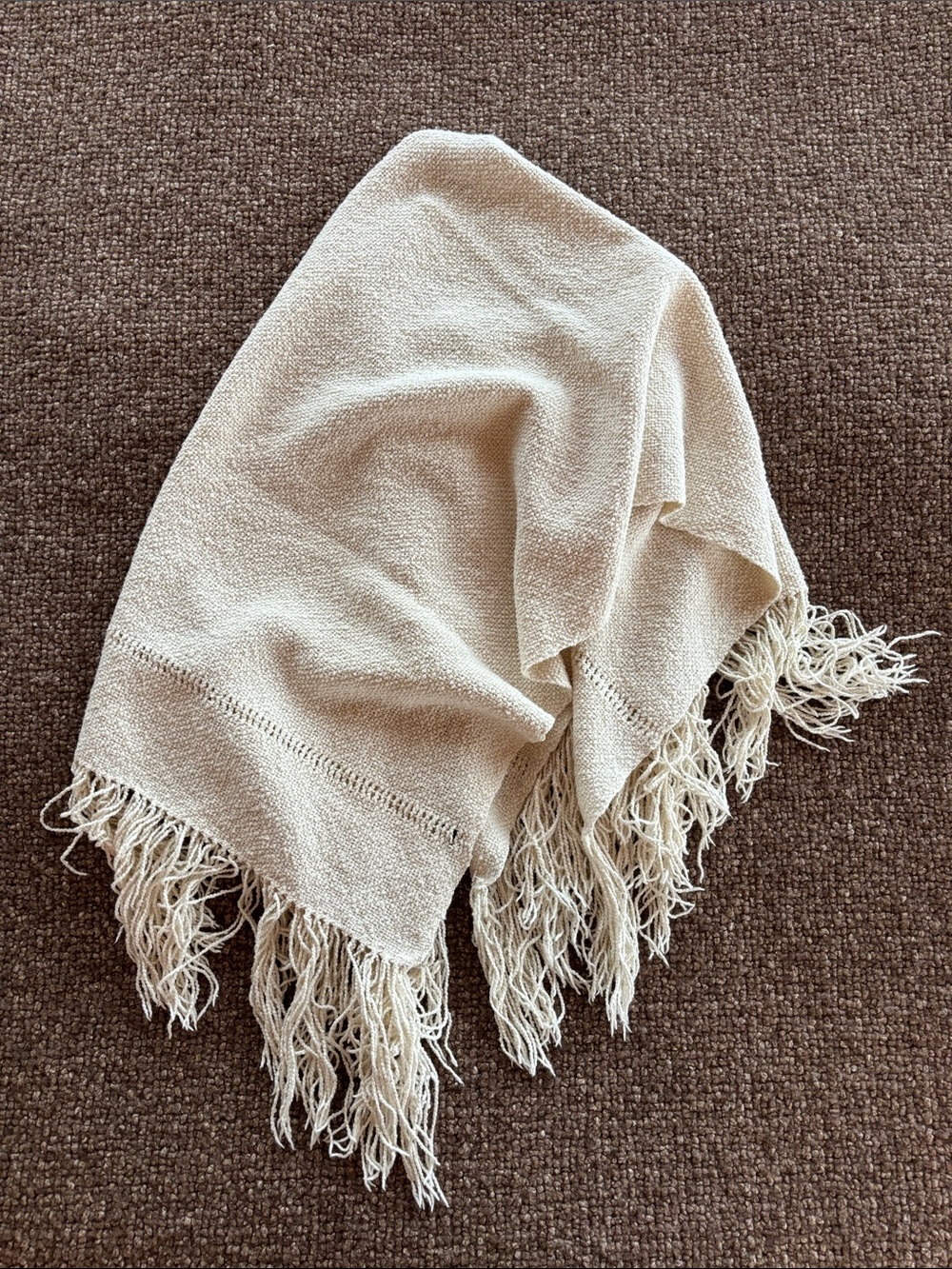 Vintage Handwoven Throw/Shawl